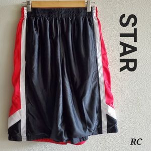 Star Mens Knee-length Jersey Reversible Shorts size: S (28-30)